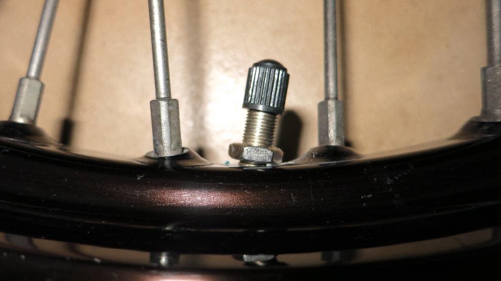 Ventil sitzt schief in der Felge